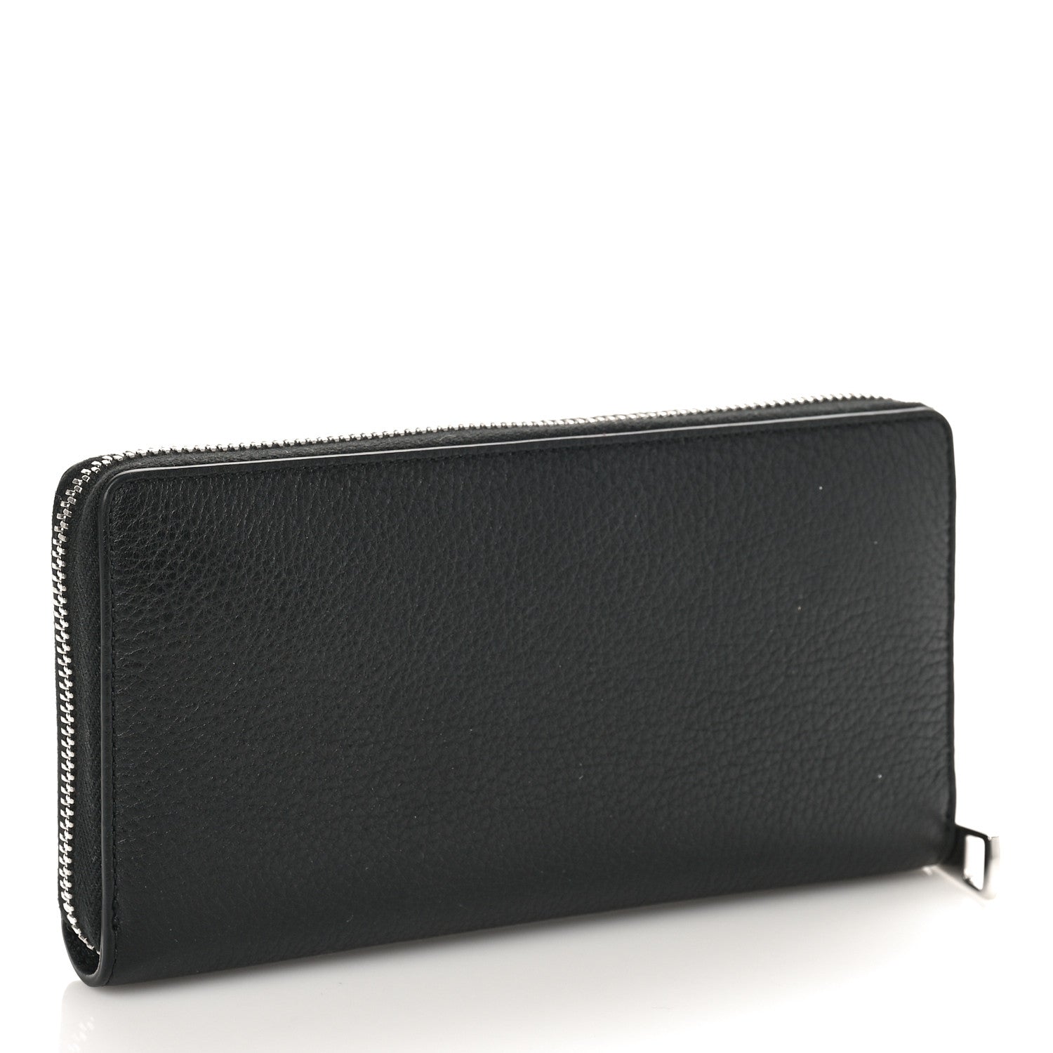 Gucci Pebbled Calfskin Dorian Zip Around Wallet Black 3 of 8