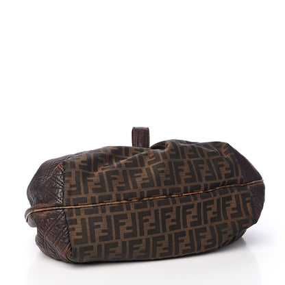 Fendi Zucca Nappa Nuvolata Vitello Tortuga Spy Tobacco Moro 3 of 9