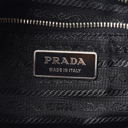 Prada Tessuto Nylon Shoulder Bag Black 6 of 10