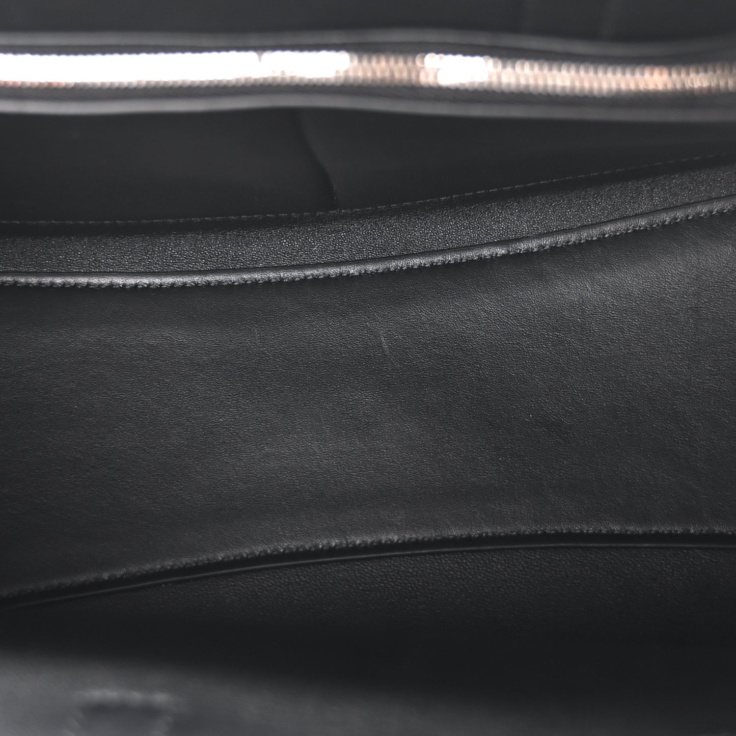 Smooth Calfskin Small Bel Air Carry All Bag Black