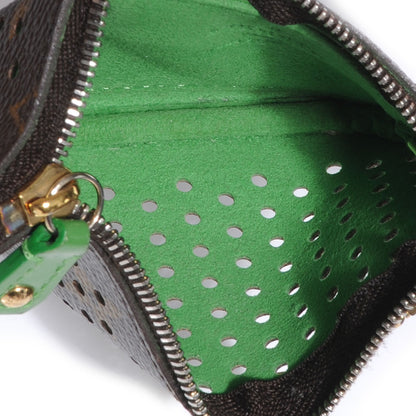 Louis Vuitton Monogram Perforated Key Pouch Green 5 of 7