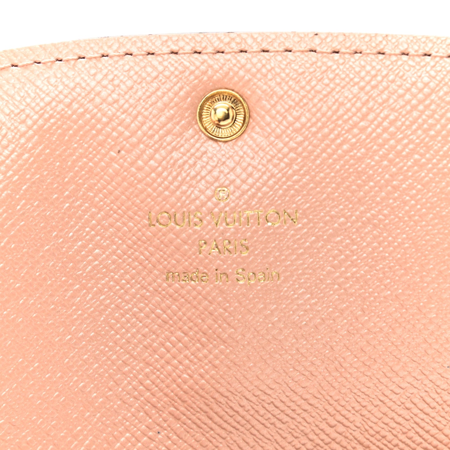 Monogram Emilie Wallet Rose Nacre