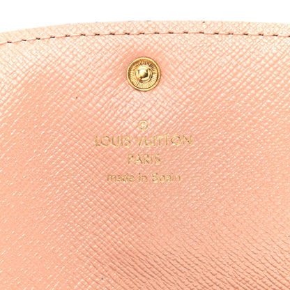 Louis Vuitton Monogram Emilie Wallet Rose Nacre 6 of 9