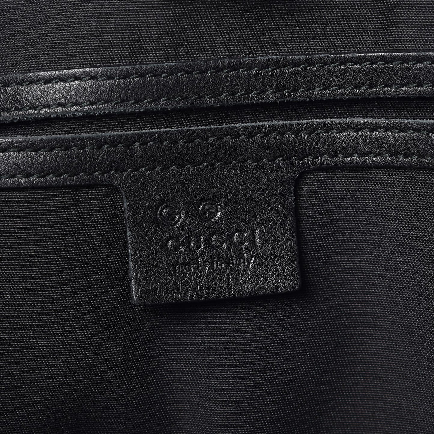 Guccissima Vitello Tender Medium Joy Tote Black