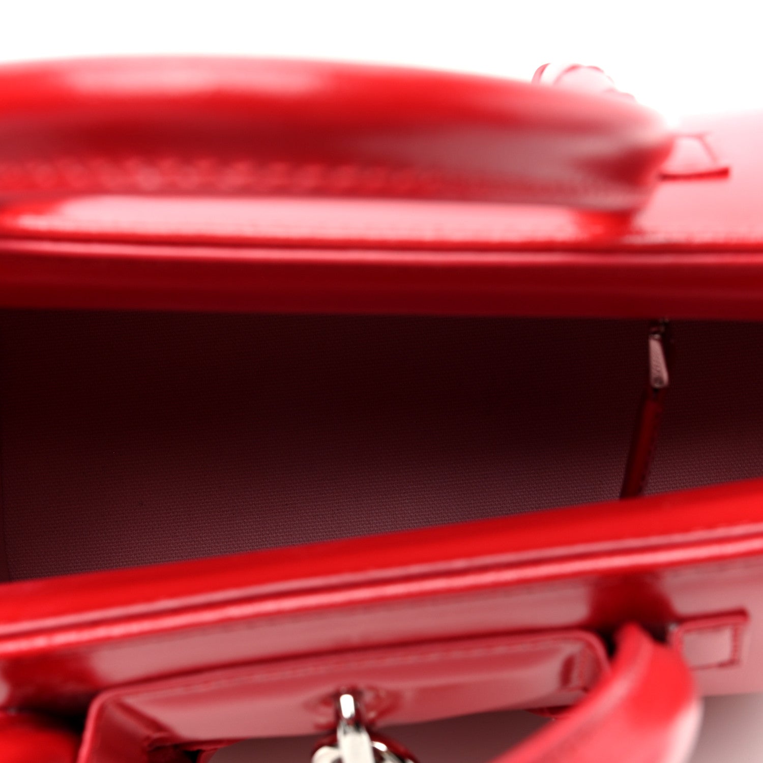 Givenchy Box Calfskin Mini Lock Antigona Shoulder Bag Red 5 of 9