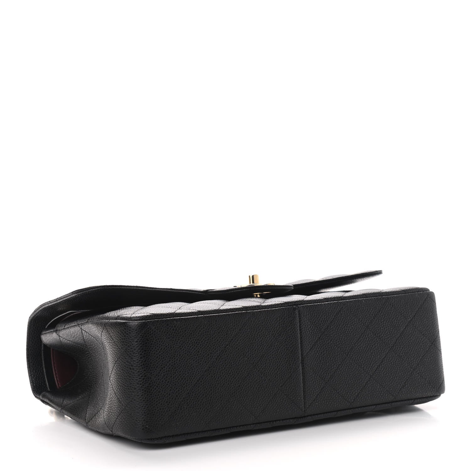 Chanel Caviar Quilted Jumbo Double Flap Black 4 of 9