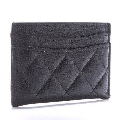 Chanel Caviar Quilted Card Holder Black 3 of 11