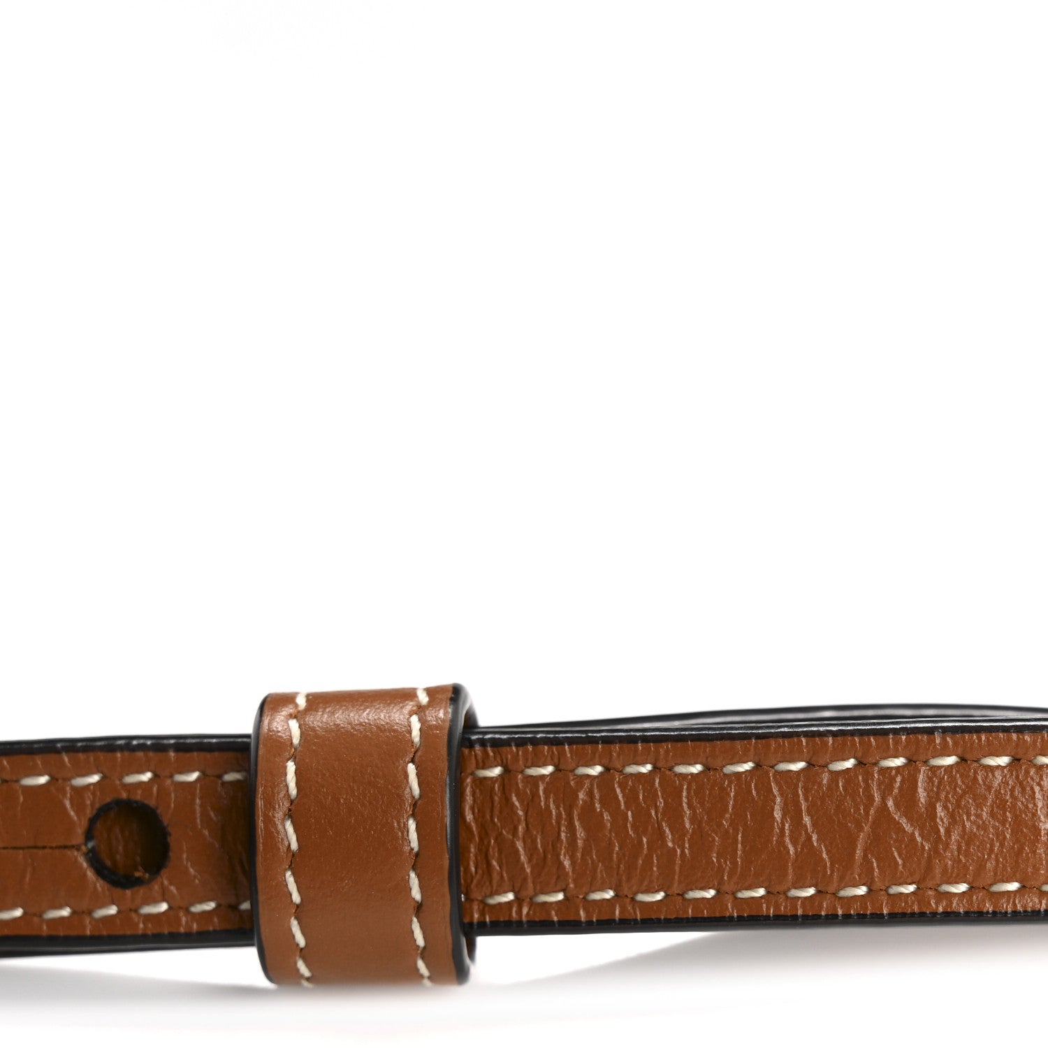 Celine Triomphe Canvas Lambskin Wallet On Strap Tan 12 of 14