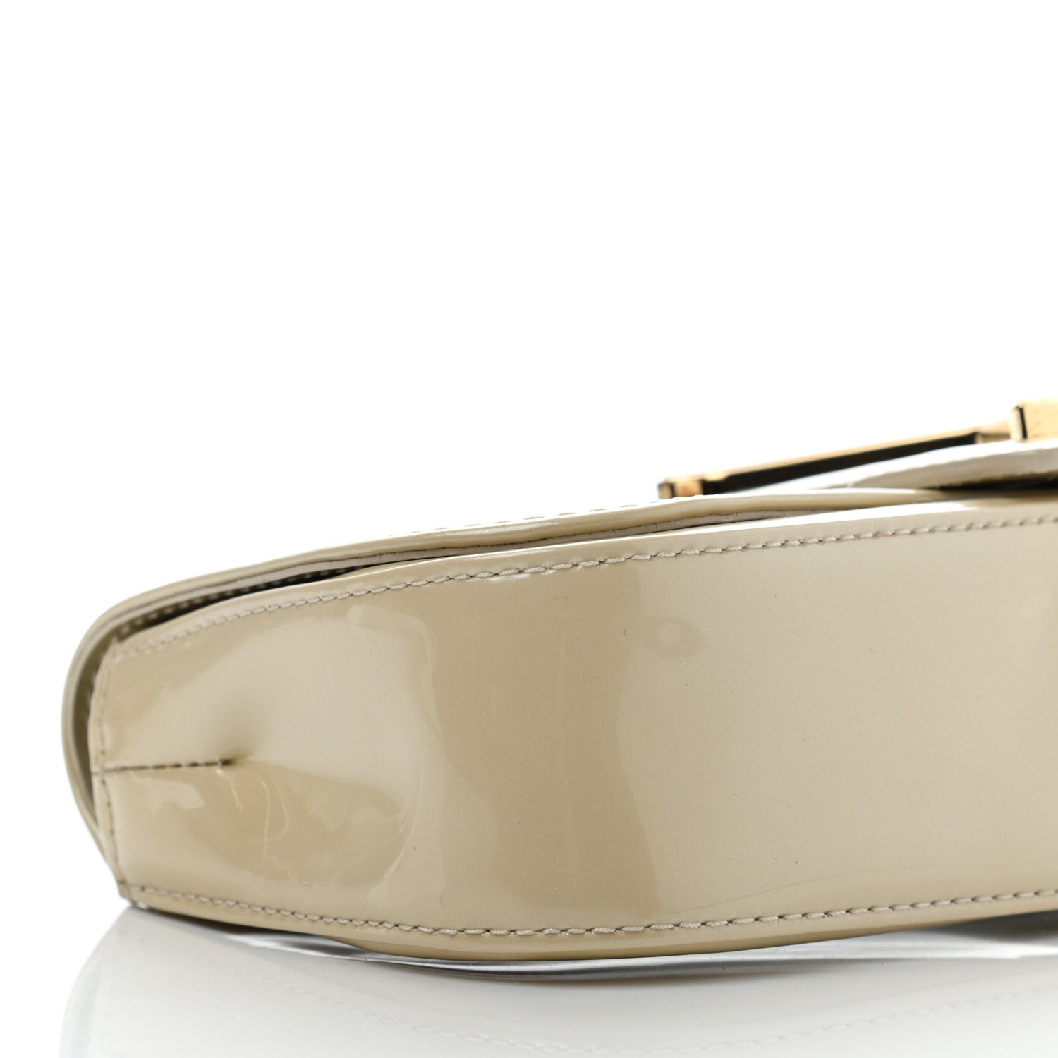 Louis Vuitton Patent Sobe Clutch Blanc Corail 7 of 10