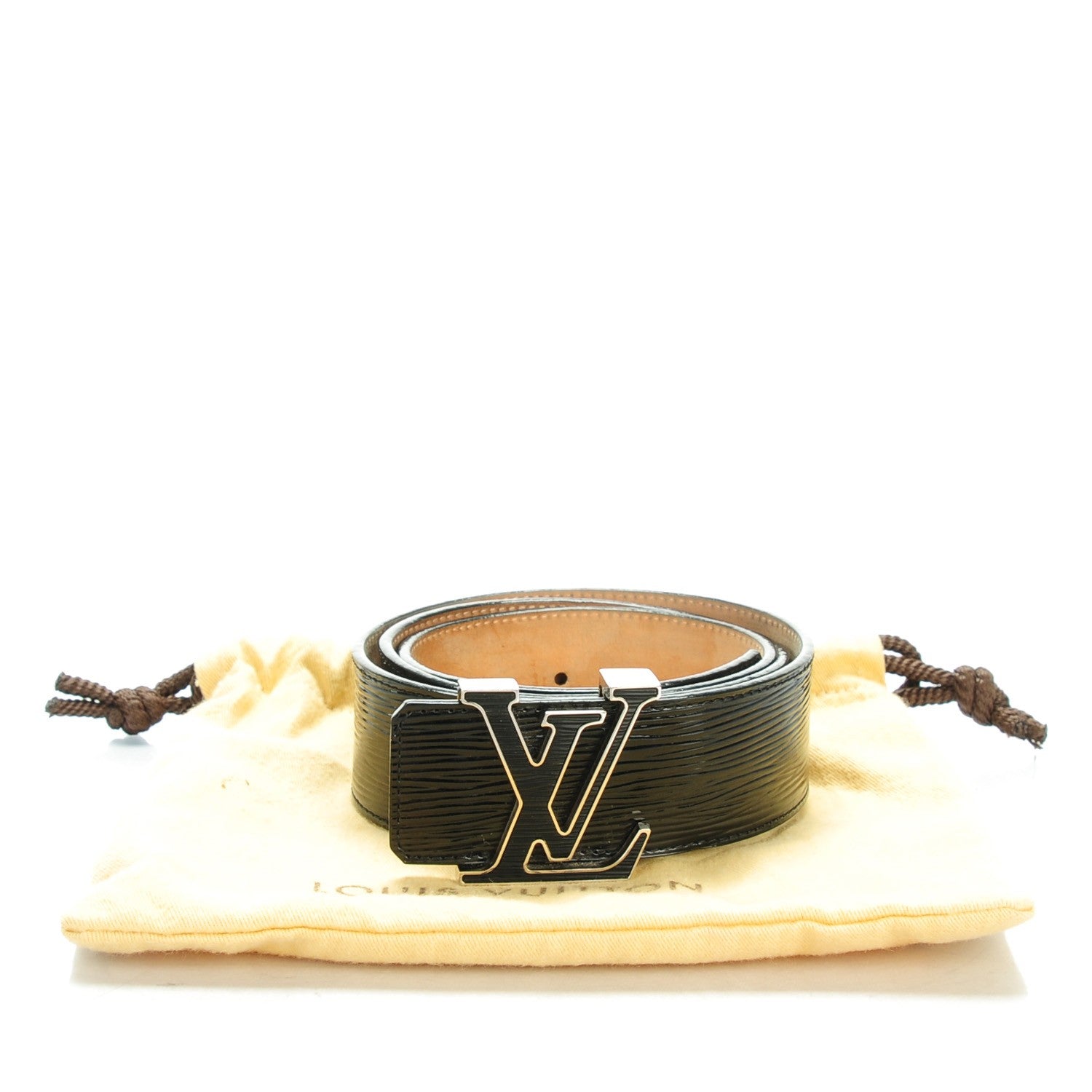 Louis Vuitton Epi Electric 40mm LV Initiales Belt 90 36 Black 10 of 10
