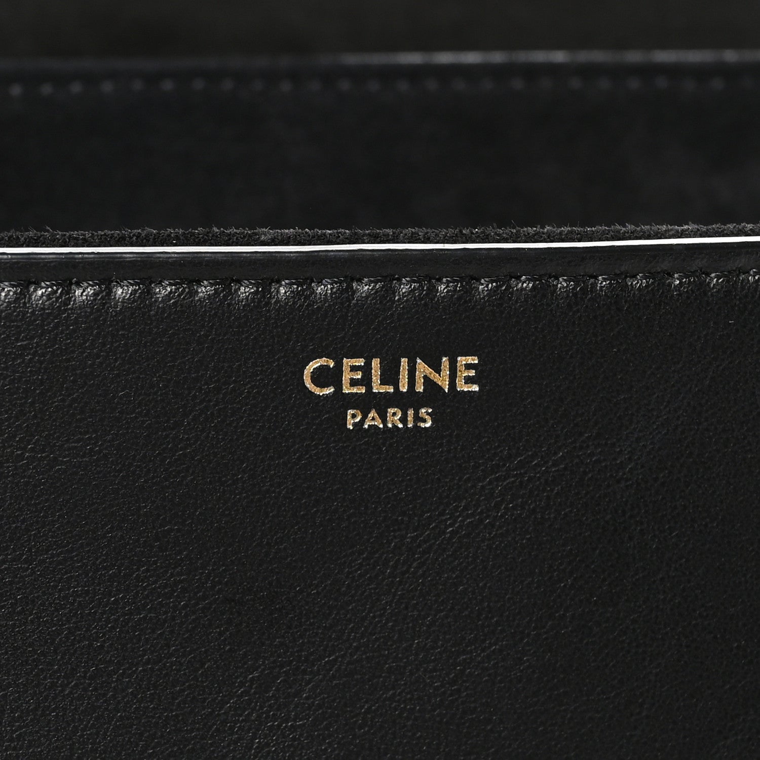 Celine Grained Calfskin Teen Soft 16 Shoulder Bag Black 6 of 10