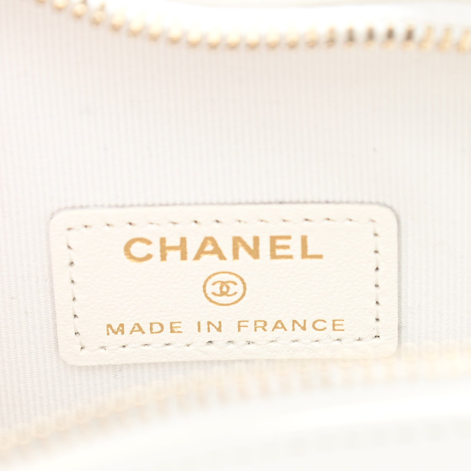 Chanel Lambskin Quilted CC In Love Heart Clutch With Chain White 8 of 11