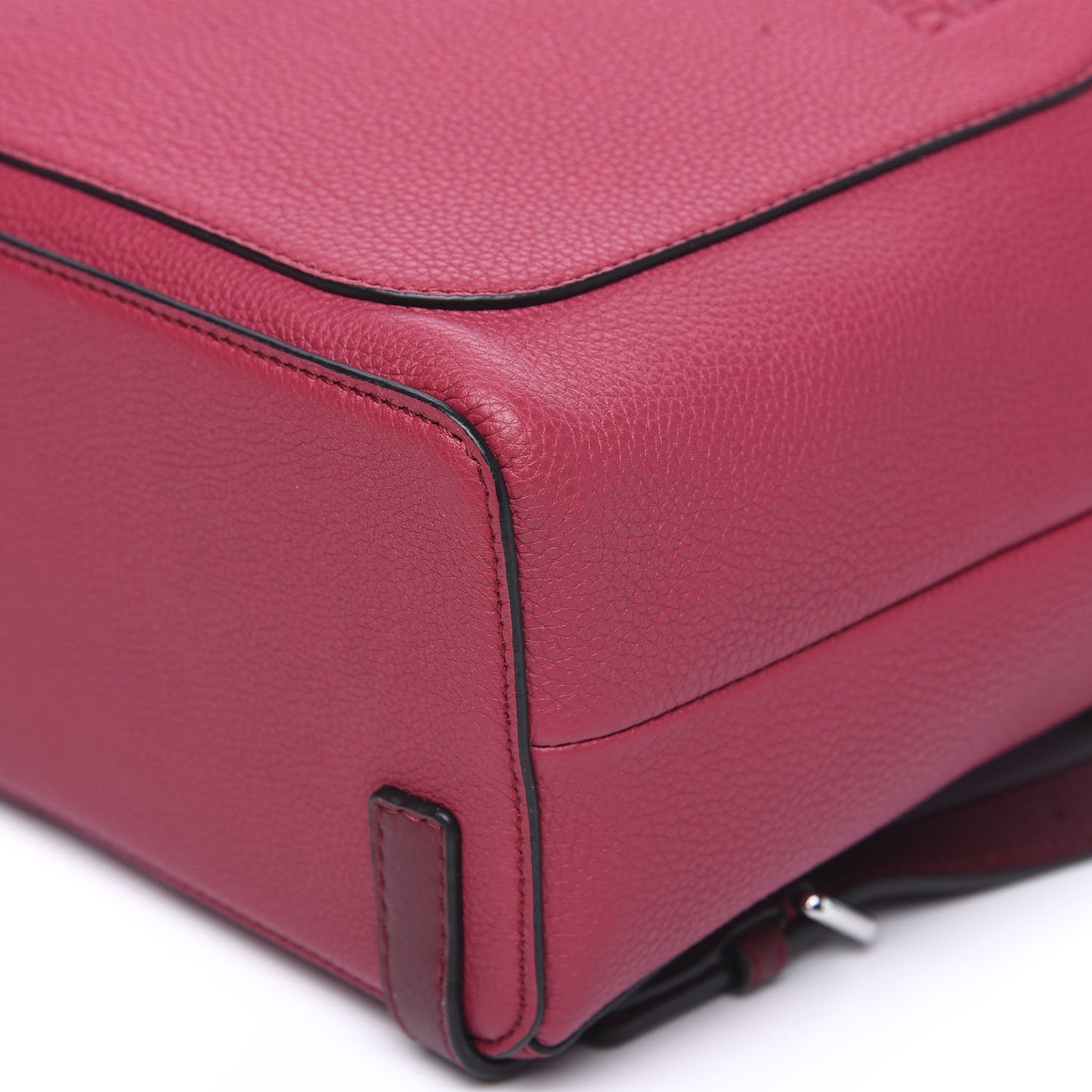 Calfskin Small Goya Backpack Raspberry
