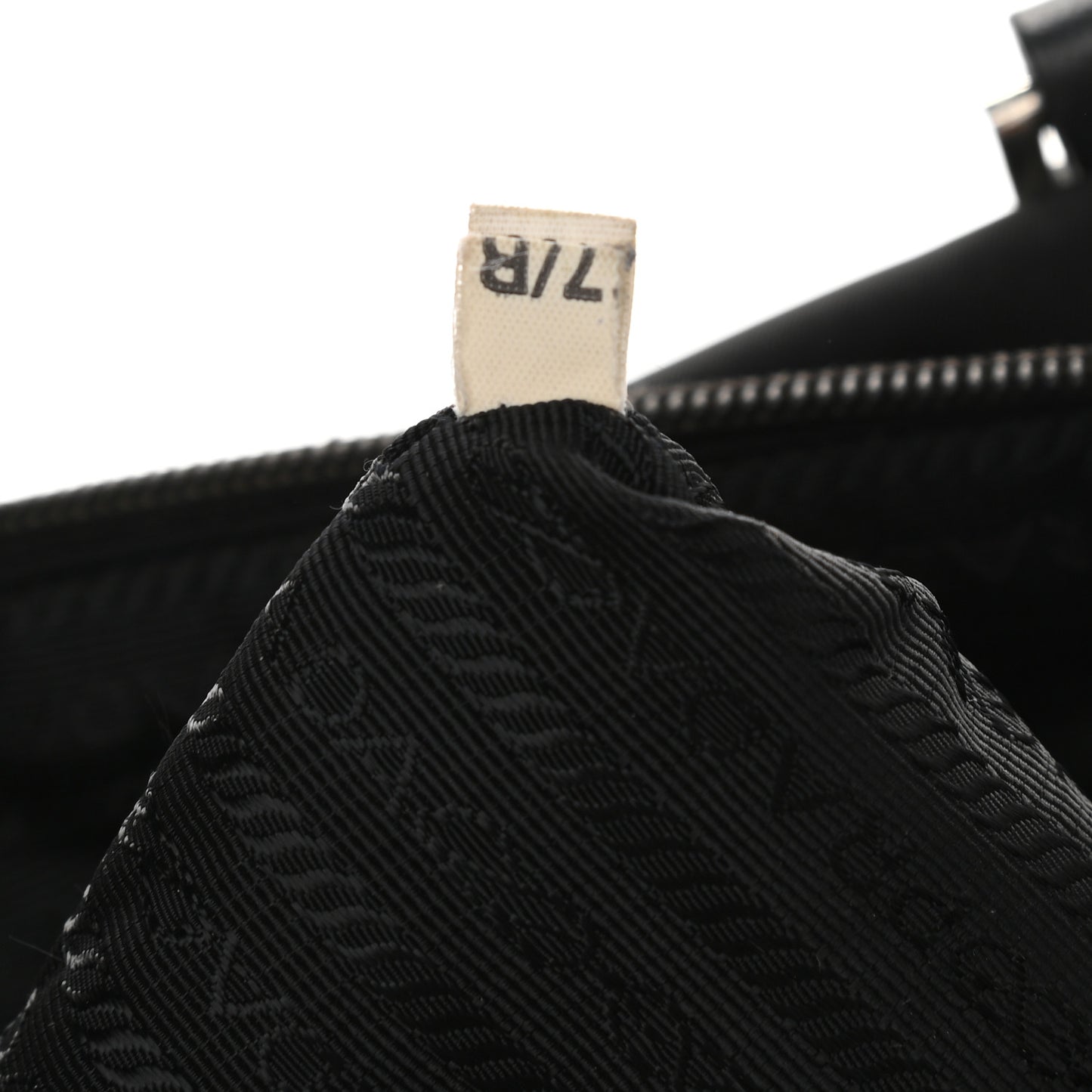 Tessuto Nylon Saffiano Briefcase Nero Black