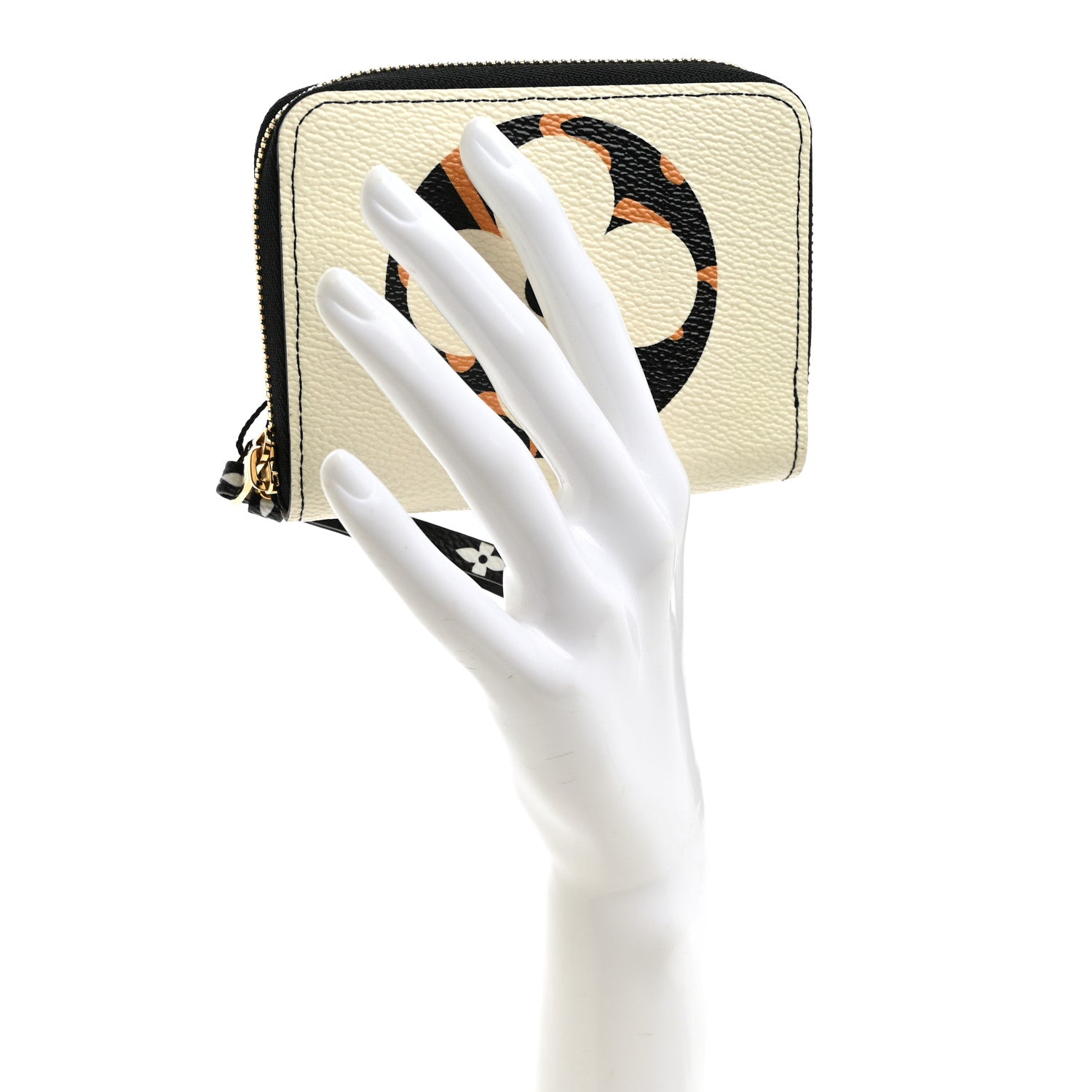 Louis Vuitton Monogram Giant Jungle Zippy Coin Purse Ivory 2 of 6