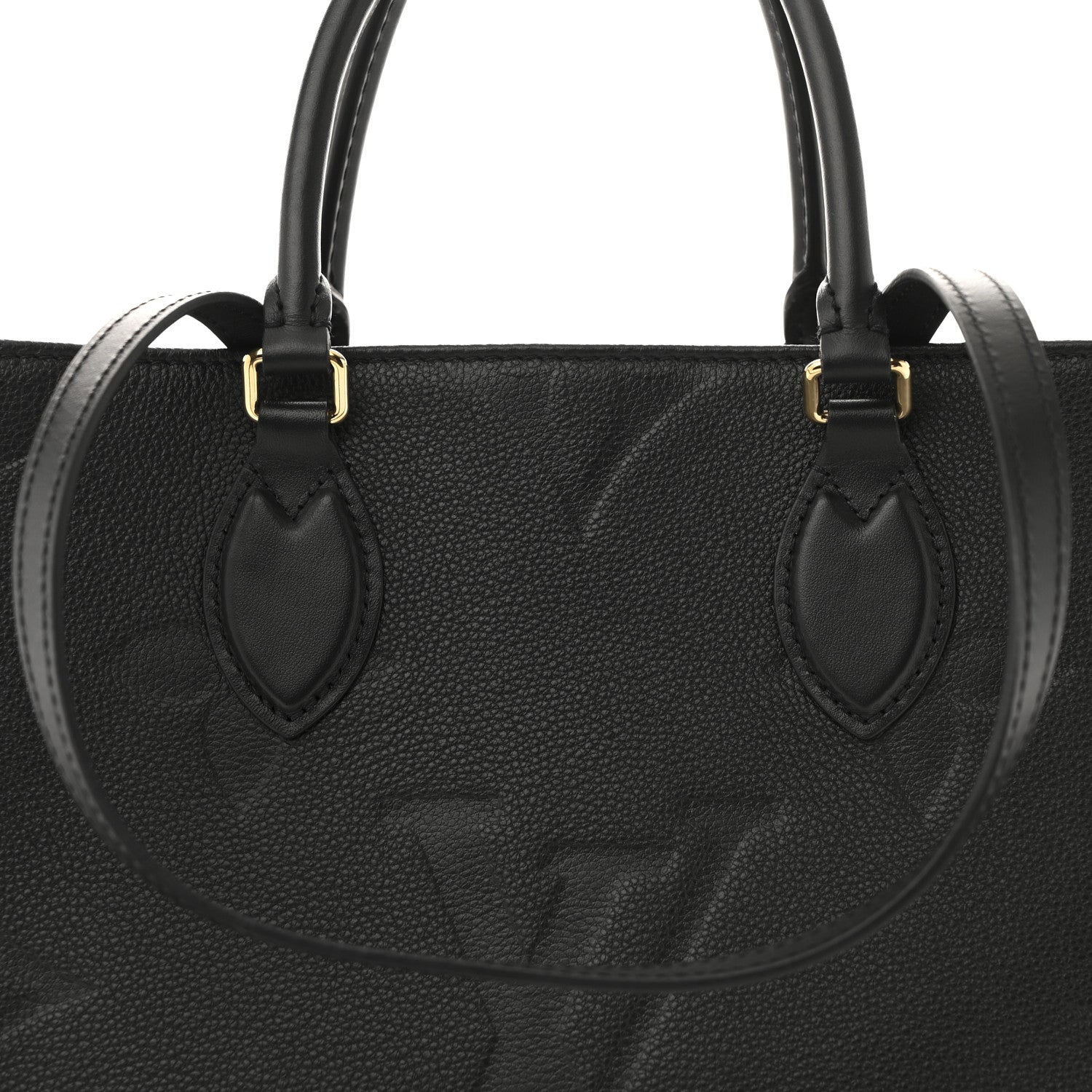 Louis Vuitton Empreinte Monogram Giant Onthego MM Black 7 of 11