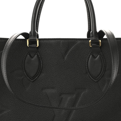 Louis Vuitton Empreinte Monogram Giant Onthego MM Black 7 of 11