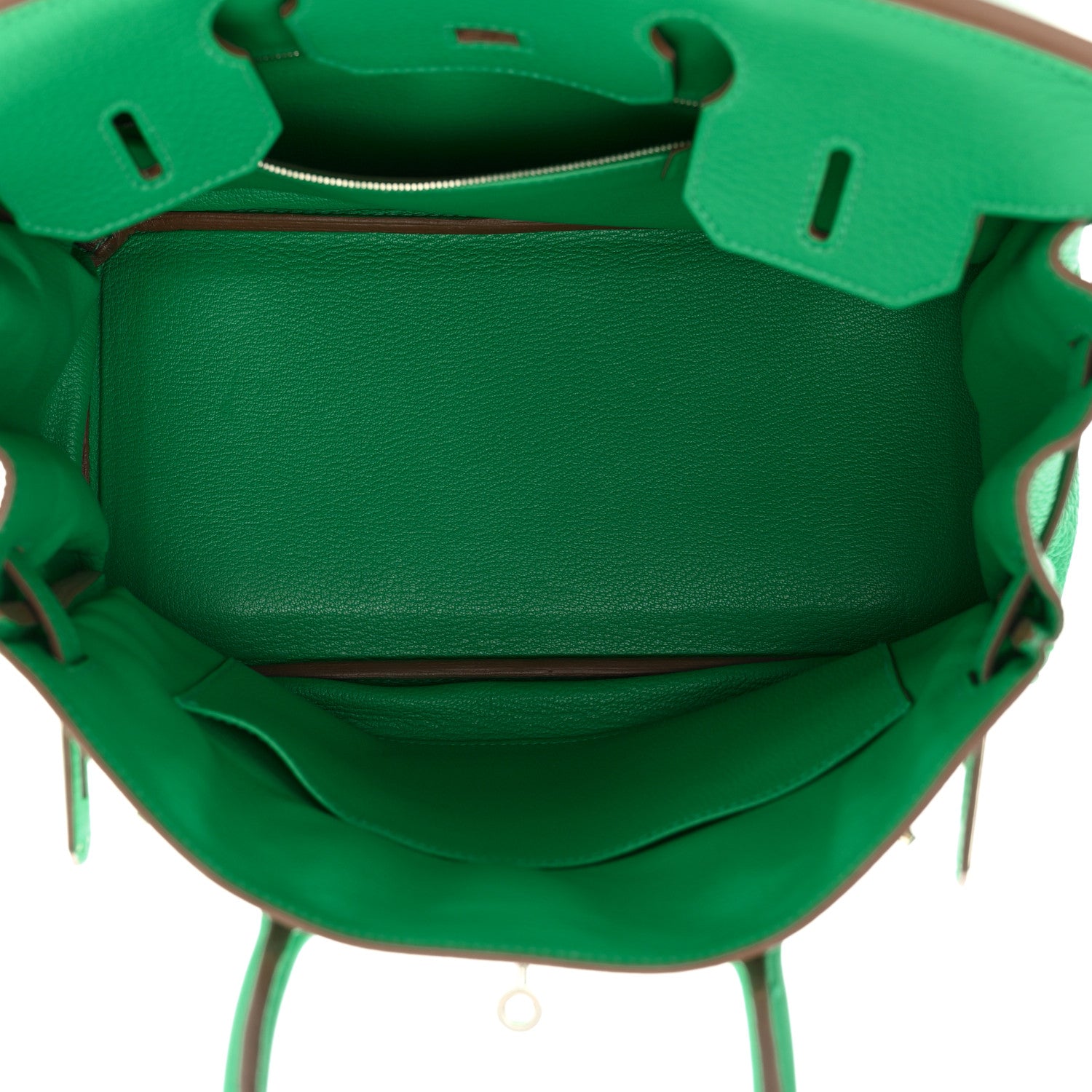 Hermes Taurillon Clemence Birkin 30 Menthe 5 of 16