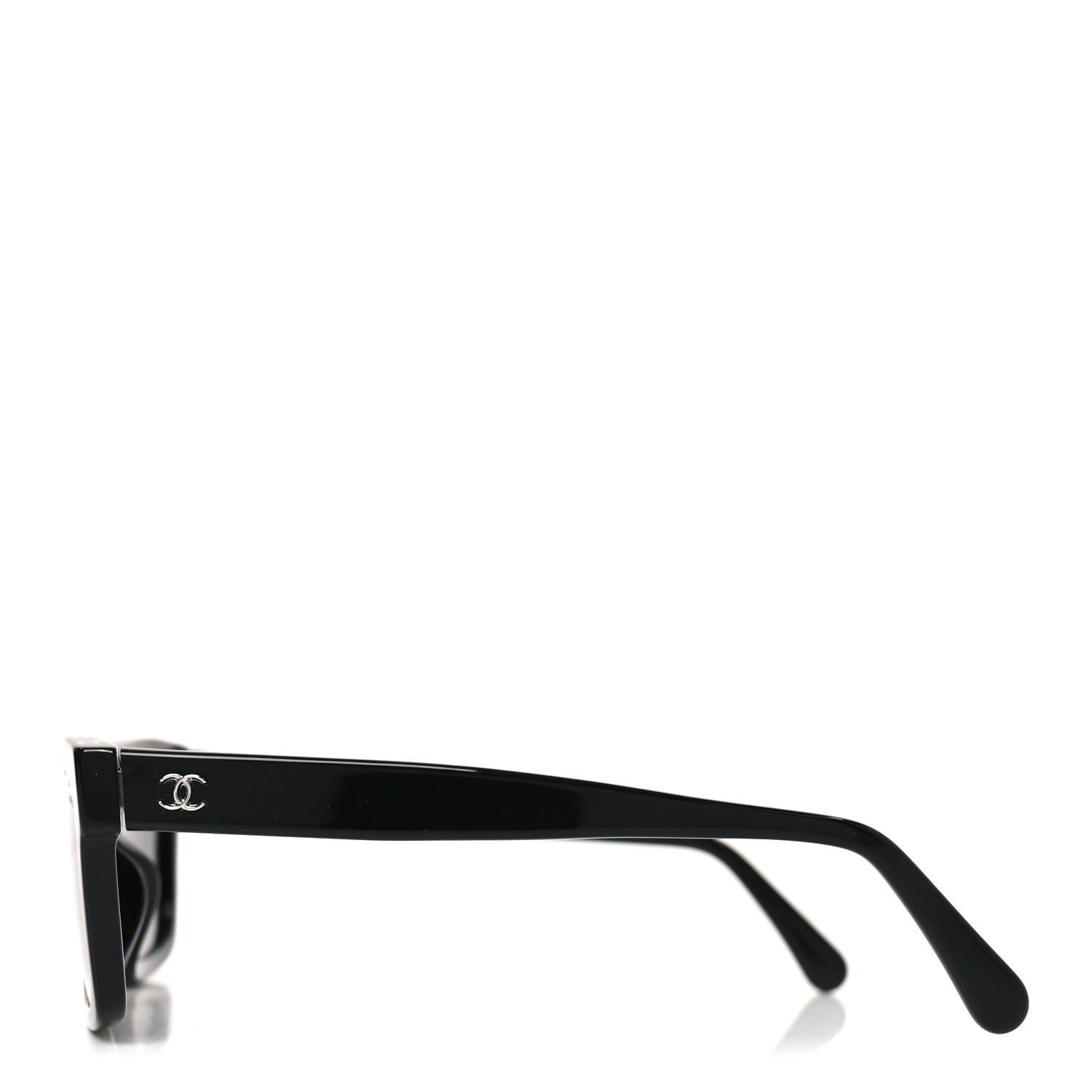 Chanel Acetate Polarized Square Sunglasses 5417-A Black 3 of 8