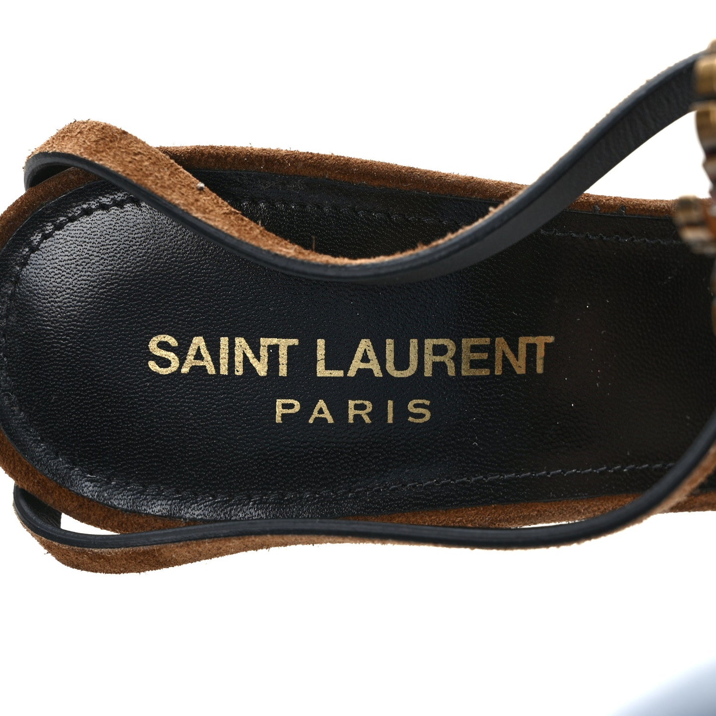Suede Cassandra 100 Sandals 38 Brown