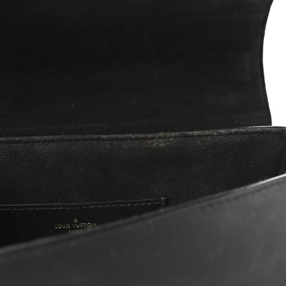 Louis Vuitton Veau Satin Monogram Twist Shoulder Bag MM Black 11 of 13
