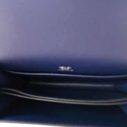 Hermes Evercolor Bi-color Mini Sac Roulis Bleu Saphir Bleu France 5 of 10