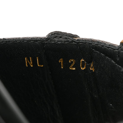 Louis Vuitton Patent Reverse Monogram LV Frame Flat Mule 40 Cacao 9 of 12
