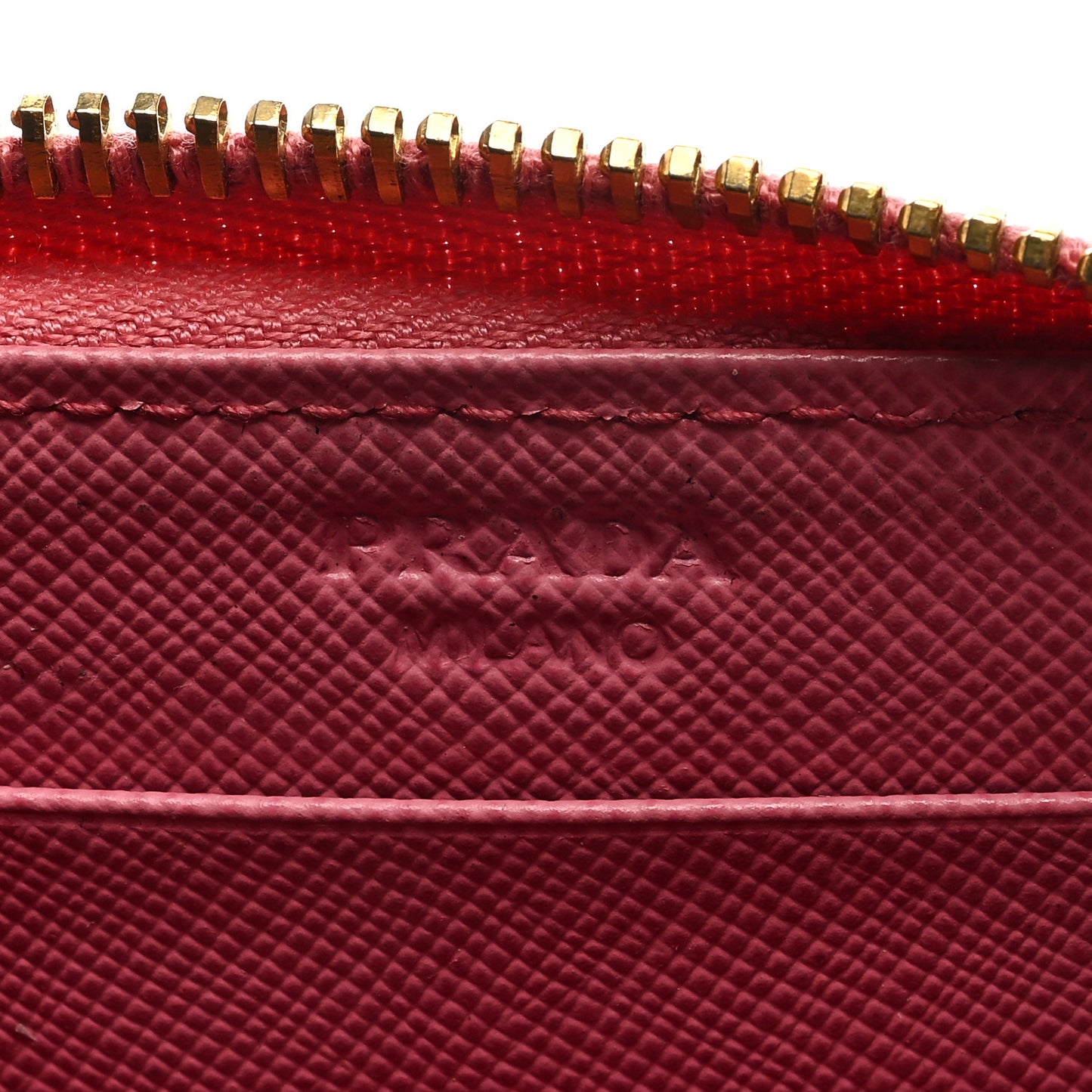 Saffiano Metal Coin Purse Geranio