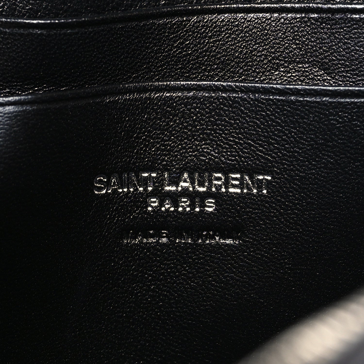 Saint Laurent Grain De Poudre Matelasse Monogram Mini Lou Camera Bag Storm 6 of 10