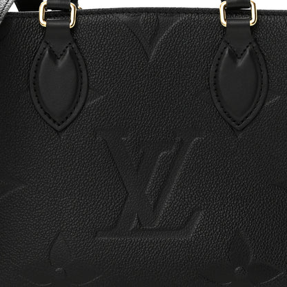 Louis Vuitton Empreinte Monogram Giant Onthego PM Black 7 of 10