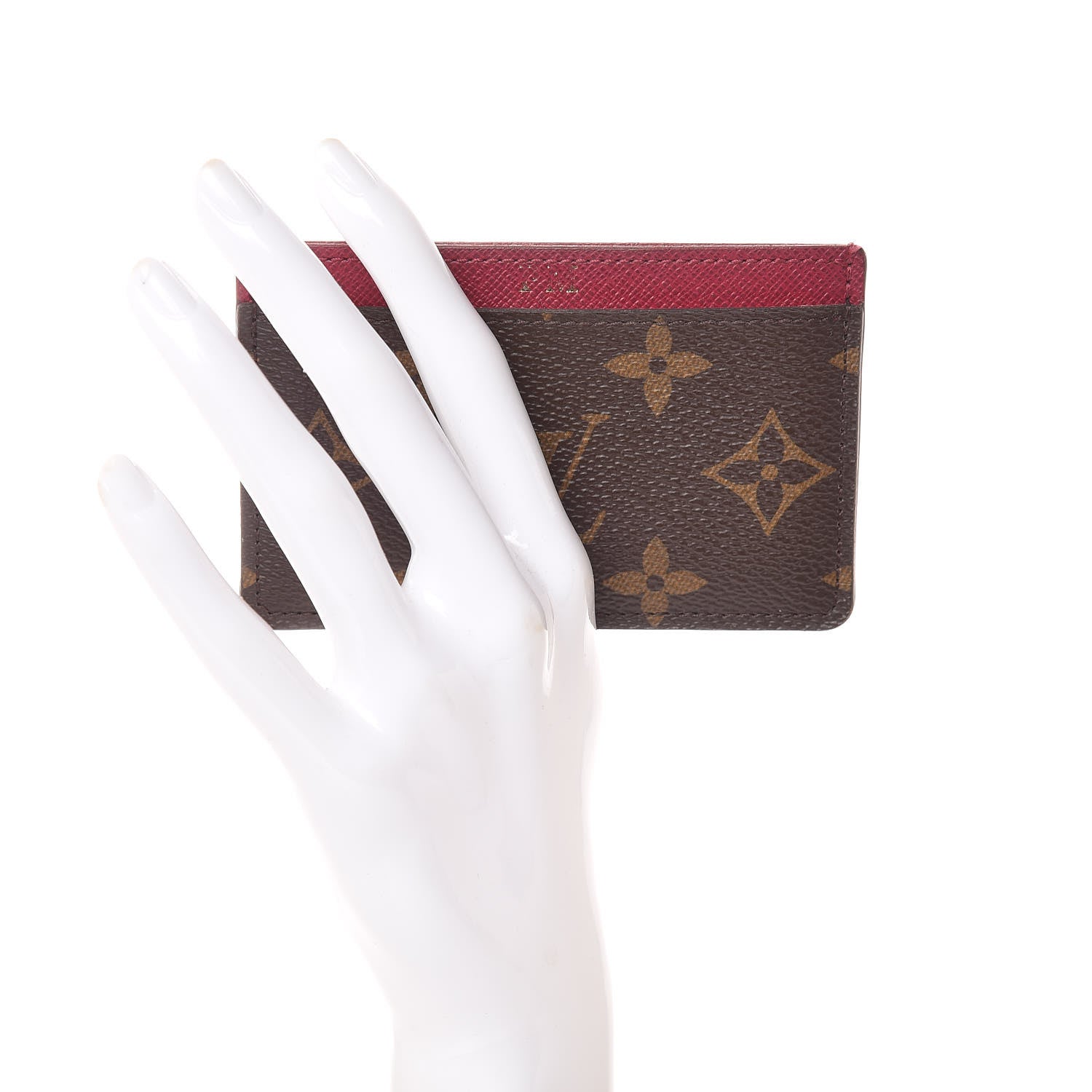 Louis Vuitton Monogram Card Holder Fuchsia 2 of 8