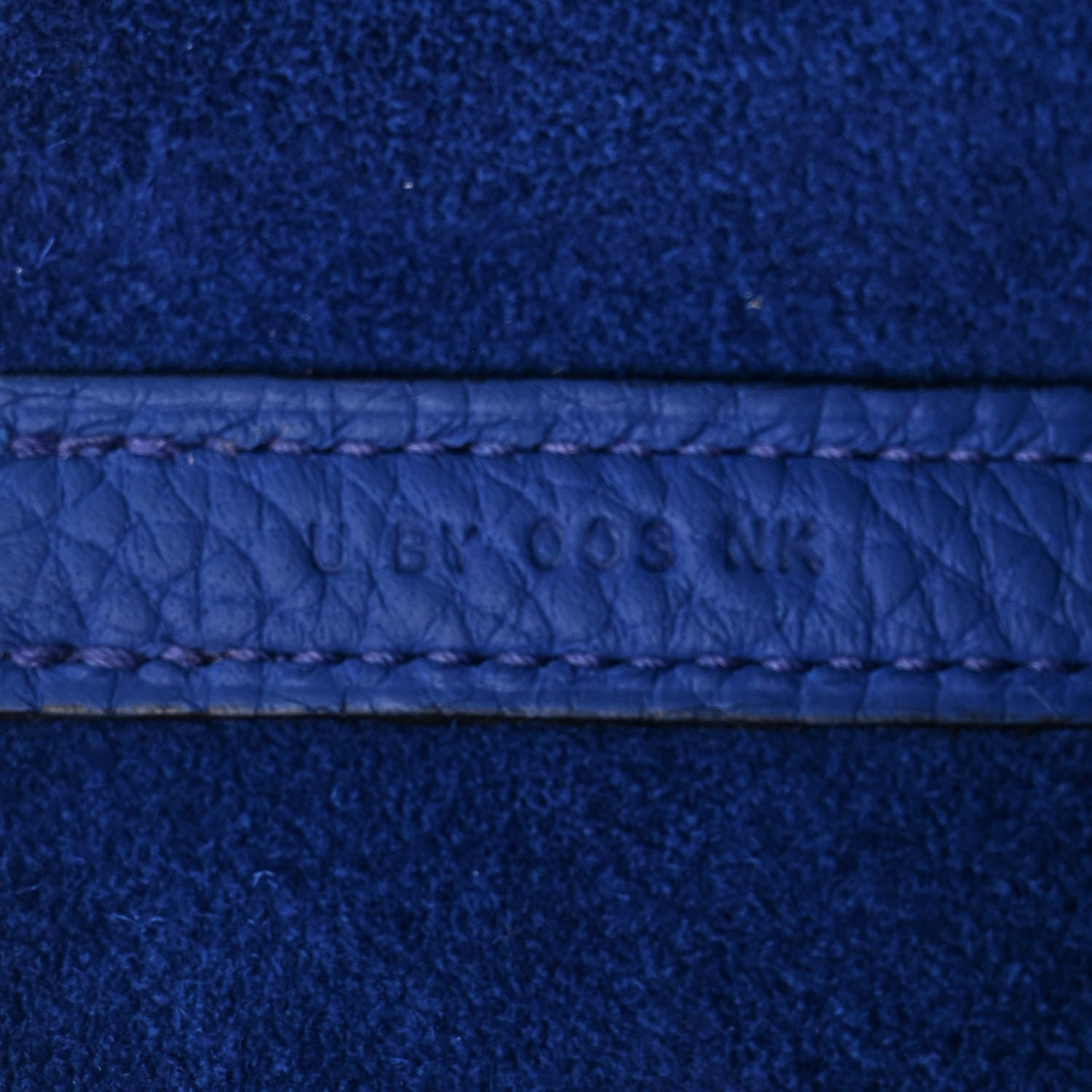Hermes Taurillon Clemence Ostrich Touch Picotin Lock 22 Bleu Electrique 7 of 12