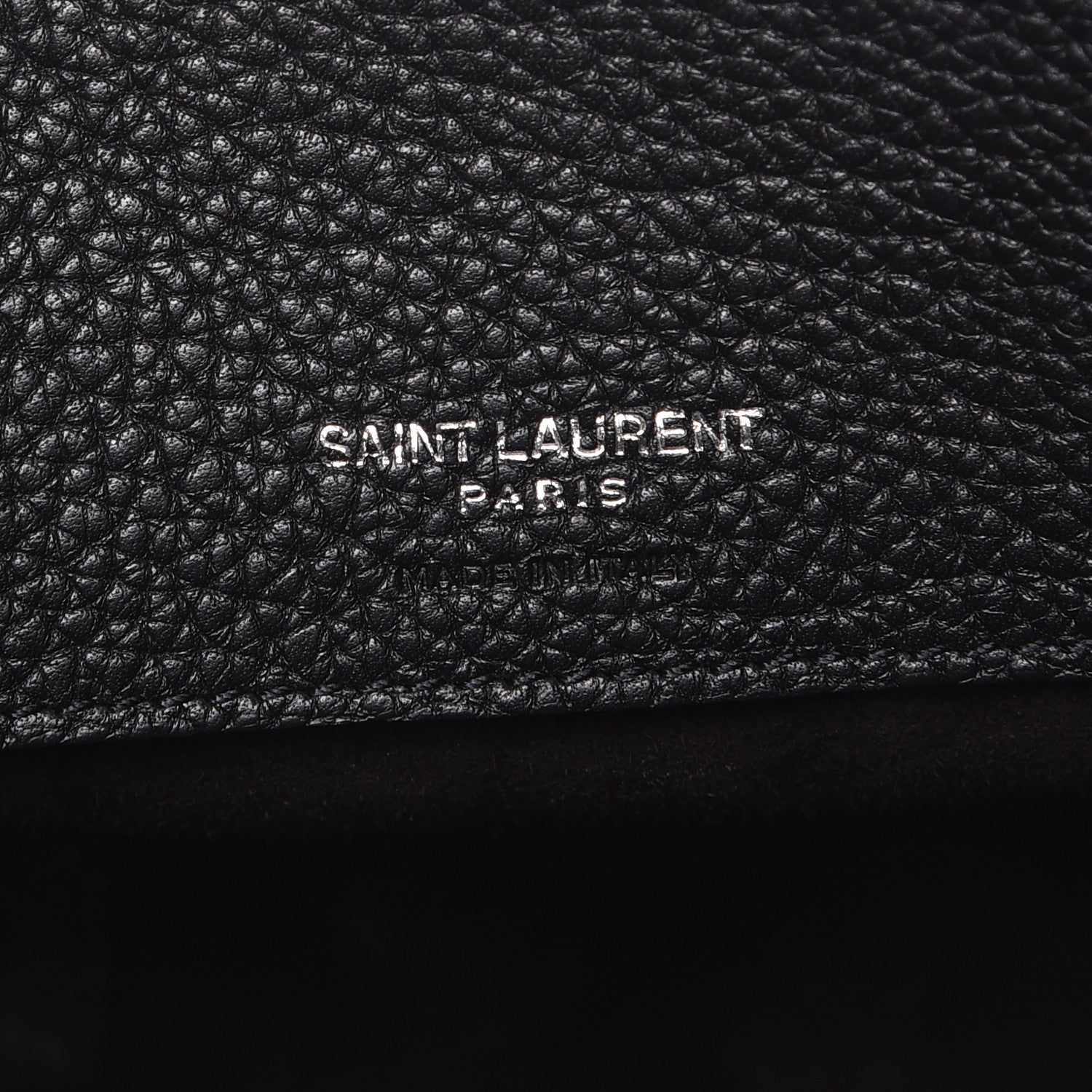 Saint Laurent Grained Calfskin Nano Sac De Jour Souple Black 7 of 8