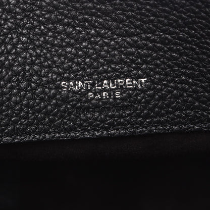 Saint Laurent Grained Calfskin Nano Sac De Jour Souple Black 7 of 8