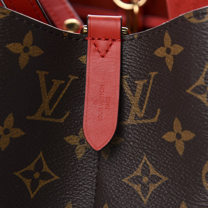 Louis Vuitton Monogram Neonoe MM Coquelicot 9 of 10