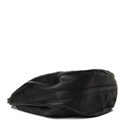 Gucci Guccissima Large GG Twins Hobo Black 4 of 21