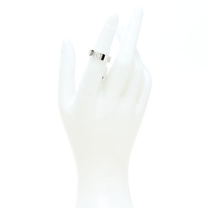 Cartier 18K White Gold 6 Diamond 5.5mm LOVE Ring 49 5 2 of 5