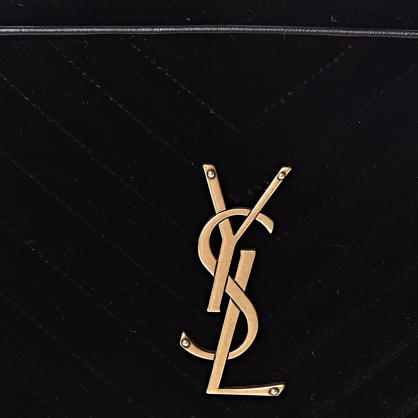 Velvet Matelasse Monogram Lou Camera Bag Black