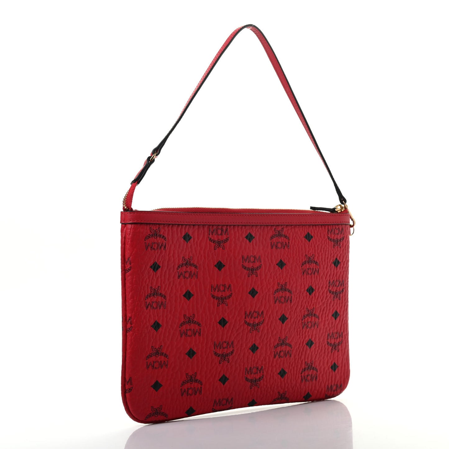 Visetos Liz Shopper Tote Pouch Ruby Red