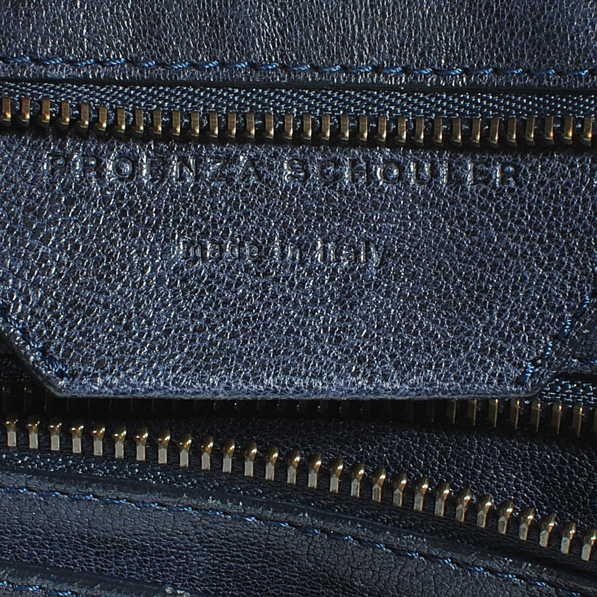 Proenza Schouler Lambskin PS1 Medium Satchel Marine 7 of 9