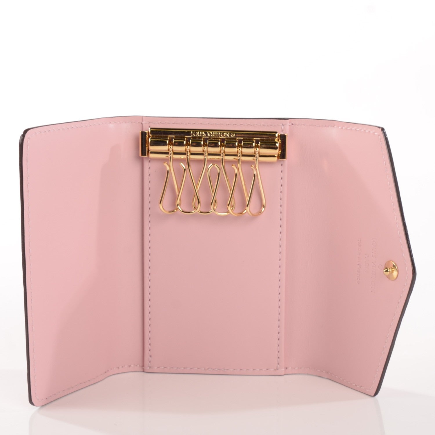 Louis Vuitton Vernis Multicles 6 Key Holder Rose Ballerine 5 of 7