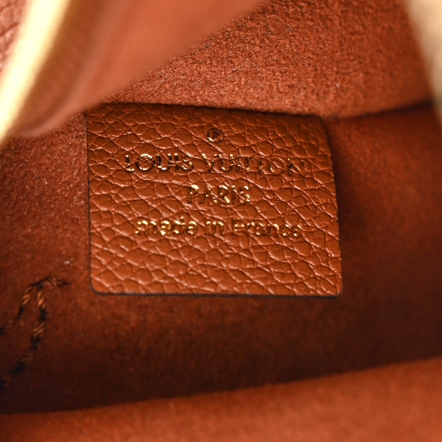 Louis Vuitton Empreinte Monogram Giant Neverfull MM Cognac 9 of 10