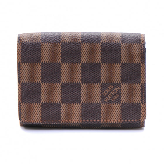 Louis Vuitton Damier Ebene Business Card Holder 1 of 6
