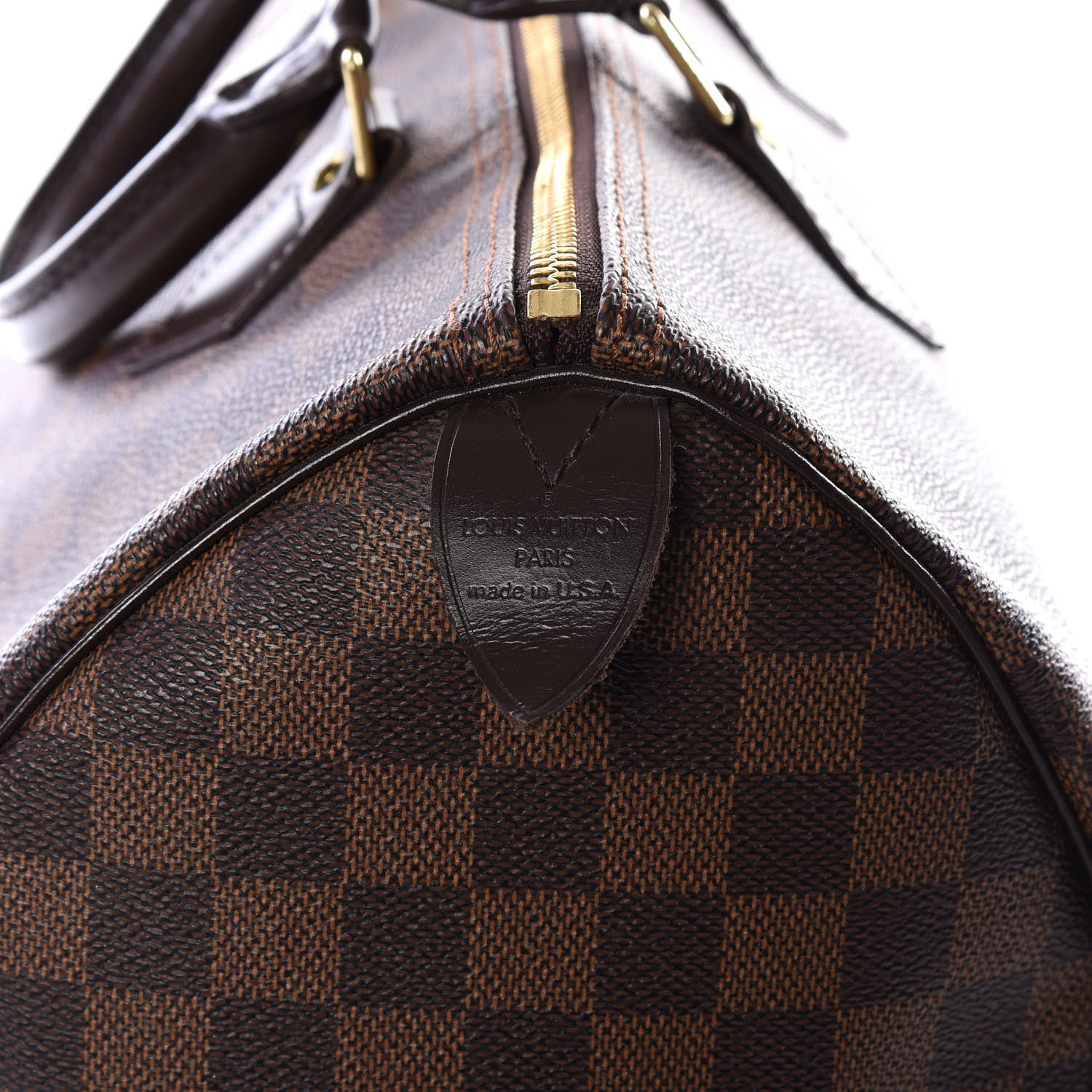 Louis Vuitton Damier Ebene Speedy 35 9 of 11