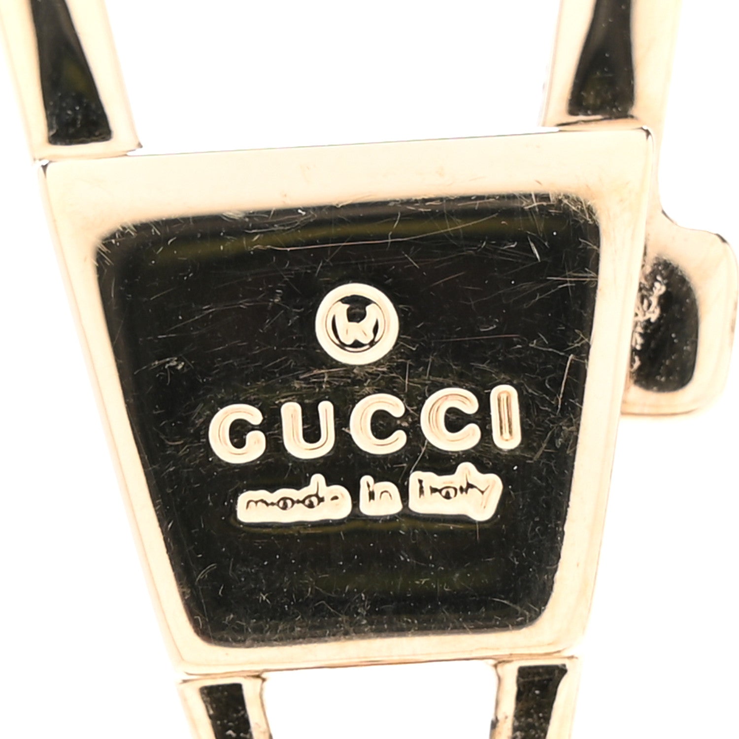 Gucci GG Supreme Monogram Panda Key Charm 6 of 10