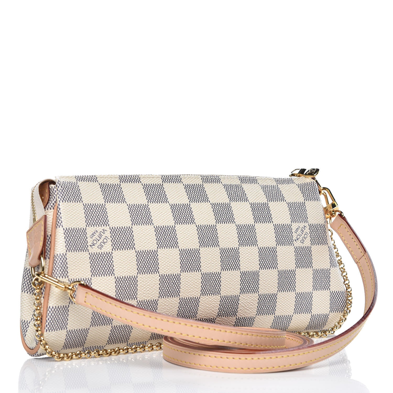Louis Vuitton Damier Azur Eva Clutch 3 of 10