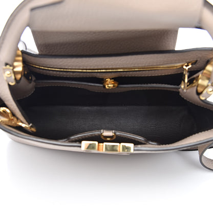 Louis Vuitton Taurillon Capucines PM Galet 5 of 10