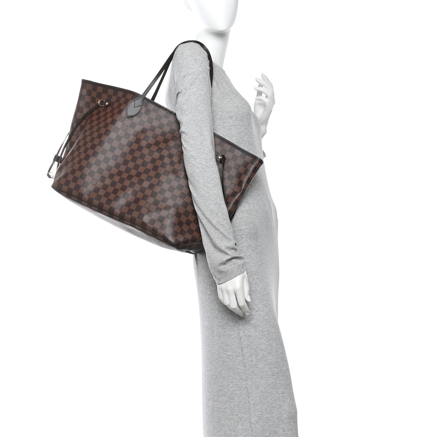 Louis Vuitton Damier Ebene Neo Neverfull GM 3 of 19