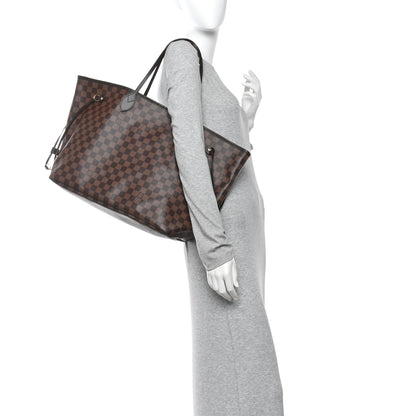 Louis Vuitton Damier Ebene Neo Neverfull GM 3 of 19