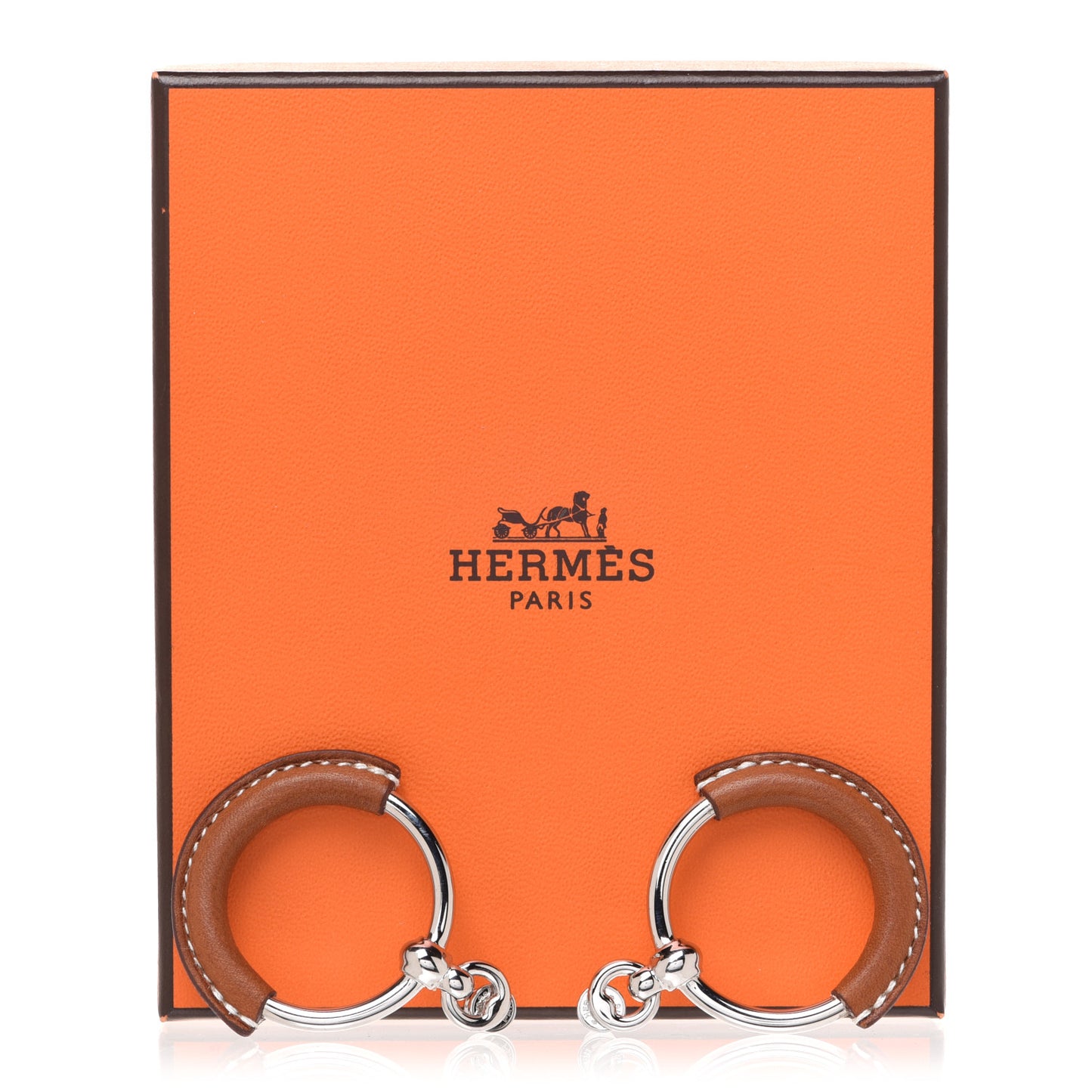 Barenia Loop Earrings Fauve